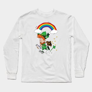 St. Patrick's Day, Leprechaun Long Sleeve T-Shirt